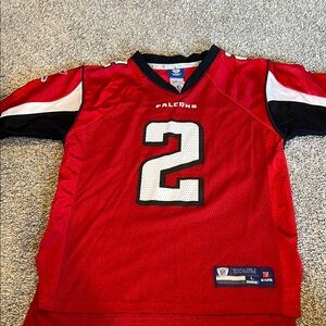 Reebok Red and Black Atlanta Falcons Jersey